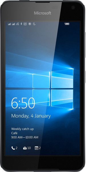 Microsoft Lumia 650 schwarz 16GB DualSim LTE Windows Smartphone 5" Display 8MPX
