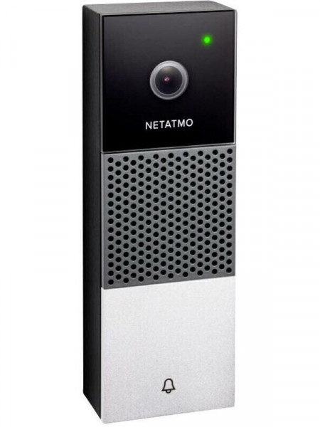 Netatmo Smarte Videotürklingel schwarz