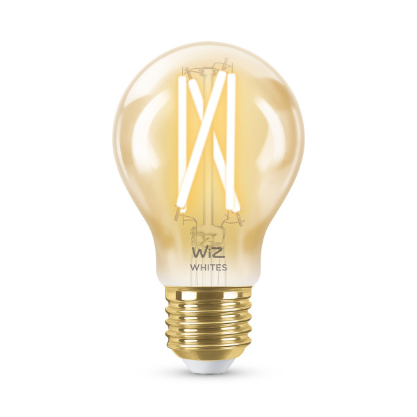 WiZ Filament LED Lampe 50 Watt Einzelpack Smart Home Appsteuerung dimmbar E27