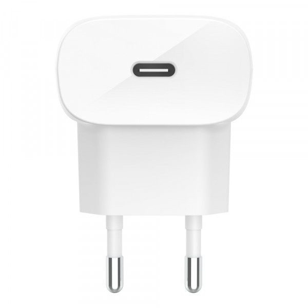 Belkin USB-C Ladegerät Netzstecker weiß 20W Samsung Apple ihone fast Charge