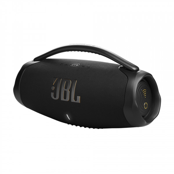 JBL Boombox 3 Schwarz Tragbarer Lautsprecher Bluetooth WLAN RMS 80W IP67 AirPlay