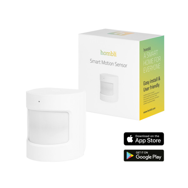 Hombli smarter Bewegungsmelder weiß Smart Home Bluetooth Push-Benachrichtigung