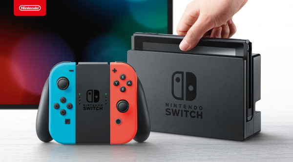 Nintendo Switch rot blau New Edition Mario Kart 8 Deluxe Lenkrad 32 GB 6,2 Zoll