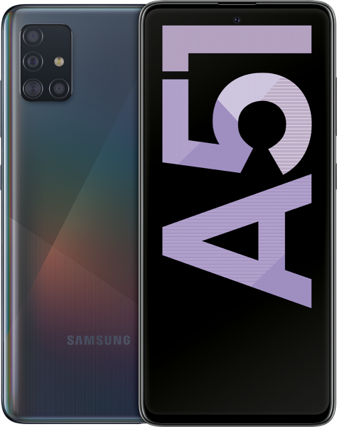 Samsung A515F Galaxy A51 DualSim schwarz 128GB LTE Android 6,5" 48 Megapixel