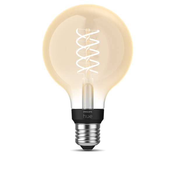 Philips Hue Smart E27 Filament Lampe LED warmweiß 7 Watt 2.700K Sprachassistent