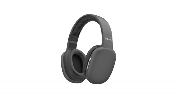 Denver BTH-252 Headset/Kopfhörer Black Active Noise Cancel kabellos USB-C Mikro