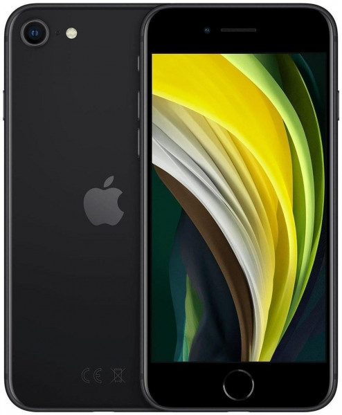 Apple iPhone SE (2020) schwarz 128GB iOS LTE Smartphone 12MPX 4K NFC WLAN