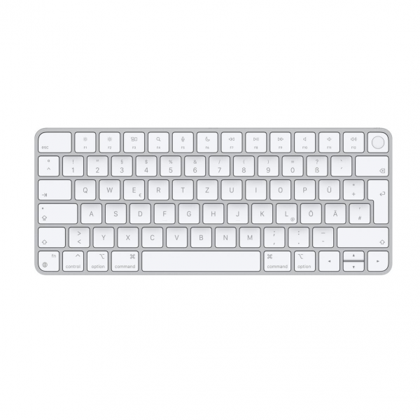 Apple Magic Keyboard Silber Tastatur kabellos Touch ID QWERTZ deutsch Lightning