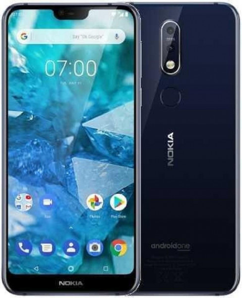Nokia 7.1 4G 2018 Blau 3/32GB 5.8"IPS-LCD Dual-SIM Android WLAN Bluetooth USB-C