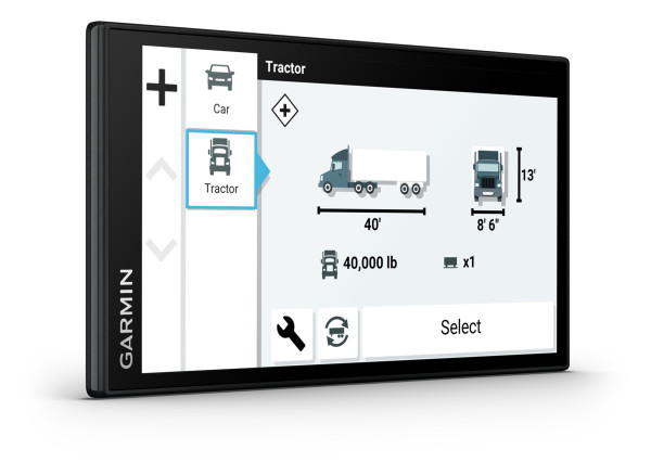 Garmin Dezl LGV610 EU MT-D Navigationsgerät 6" Touchdisplay GPS 32GB LKW microSD