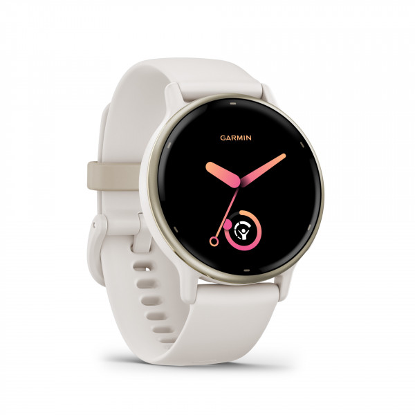 Garmin Vivoactive 5 Beige 4GB Bluetooth 42mm 1,2"OLED GPS USB-C WLAN Smartwatch