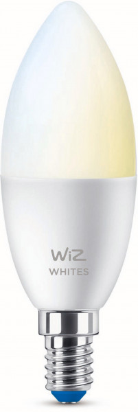 WiZ White LED Lampe matt 40 Watt Doppelpack Smart Home Appsteuerung dimmbar E14