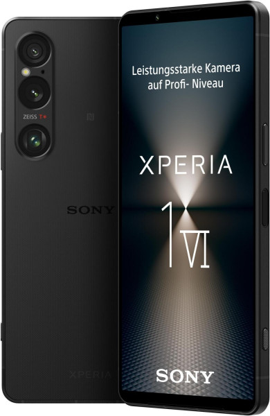 Sony Xperia 1 VI 5G DS 12GB/256GB schwarz 2340 x 1080 OLED 120Hz Android WiFi 7