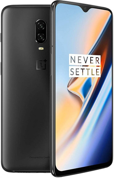 OnePlus 6T DualSim schwarz 128GB LTE Android Smartphone 6,4" Display 16MPX
