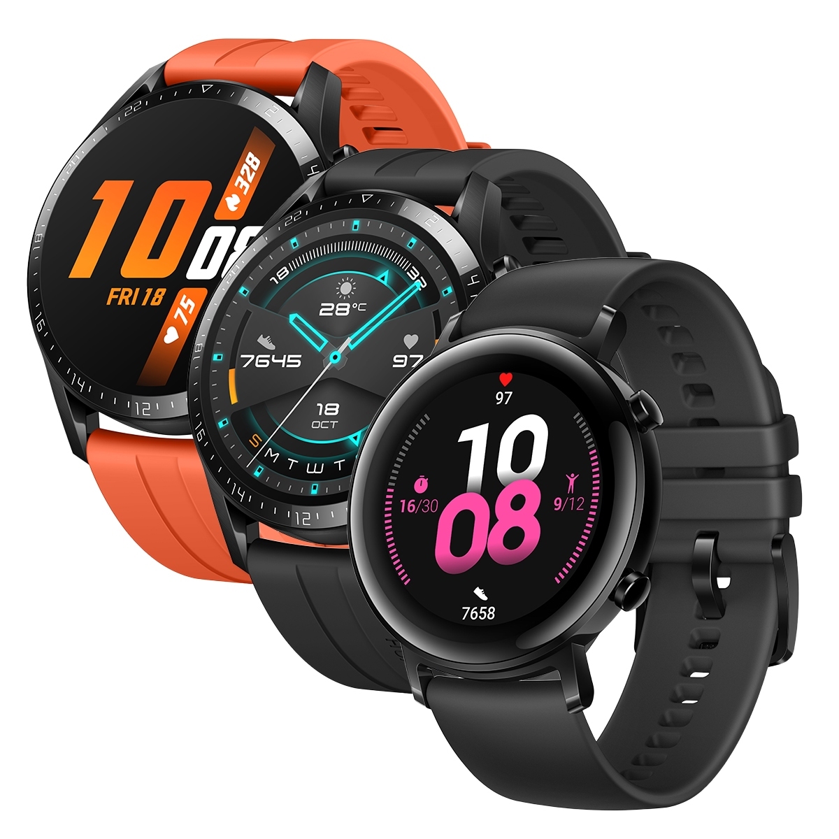 smartwatch huawei gt 2 latona black