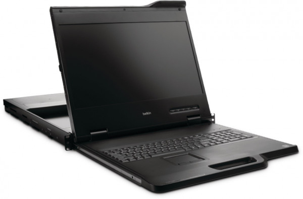 Linksys 18.5" Widescreen Rack Console with 8-Port KVM 3
