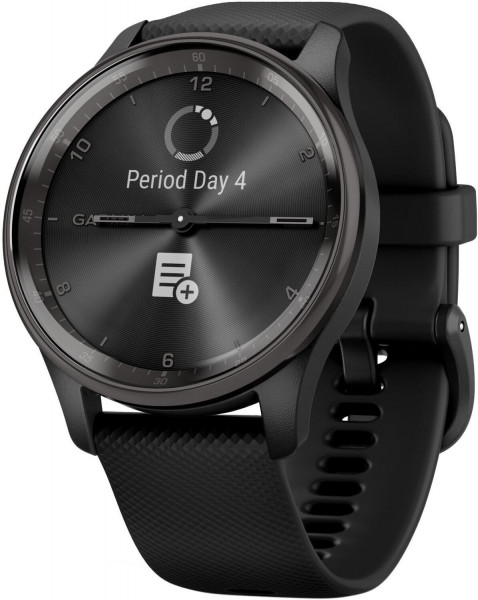 GARMIN INSTINCT® CROSSOVER Granitblau/Silber iOS 64MB Bluetooth GPS