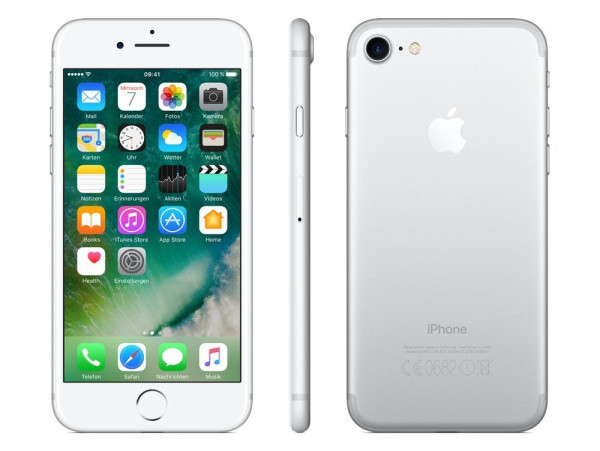 Apple iPhone 7 128GB silber IOS LTE Smartphone ohne Vertrag Retina Display