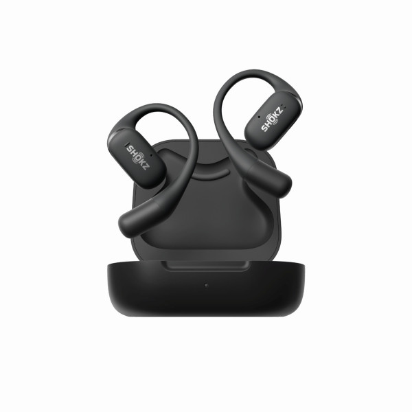 Shokz OpenFit schwarz Bluetooth Sportkopfhörer Knochenschallleitung Ohrbügel