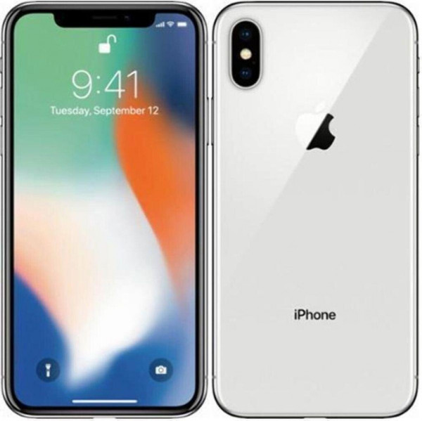 Apple iPhone X 256GB Silber LTE IOS Smartphone ohne Simlock 5,8" Display 12MPX