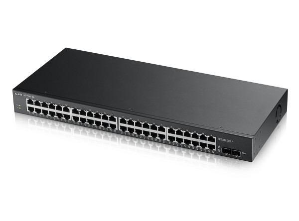 ZyXEL GS1900-48, 48-port GbE L2 Smart Switch, rackmount
