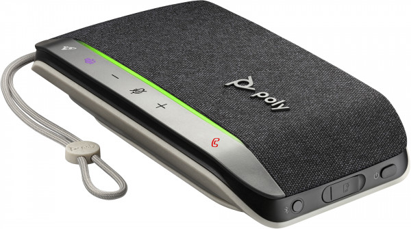 Poly Sync 20 Teams Bluetooth USB-A USB-C 3-Mikrofone 3200mAh-Akku 20 Stunden