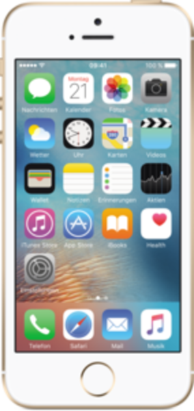 Apple iPhone SE 32GB Gold LTE IOS Smartphone ohne Simlock 4" Display 12 MPX