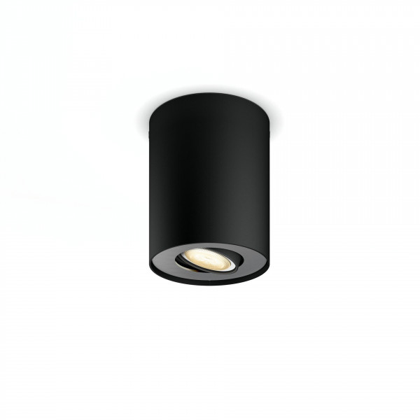 Philips Hue White Pillar GU10 Deckenspot Schwarz SmartHome ZigBee Bluetoothz LED