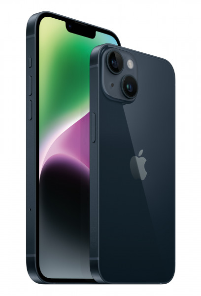 Apple iPhone 14 256GB schwarz 5G iOS Smartphone 6 Zoll Super Retina 4GB RAM A15