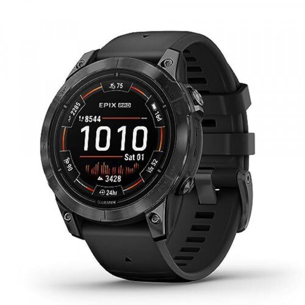 GARMIN EPIX™ PRO GEN2 Schwarz/Schiefergrau 47mm Smartwatch 1,3"AMOLED WLAN 32GB