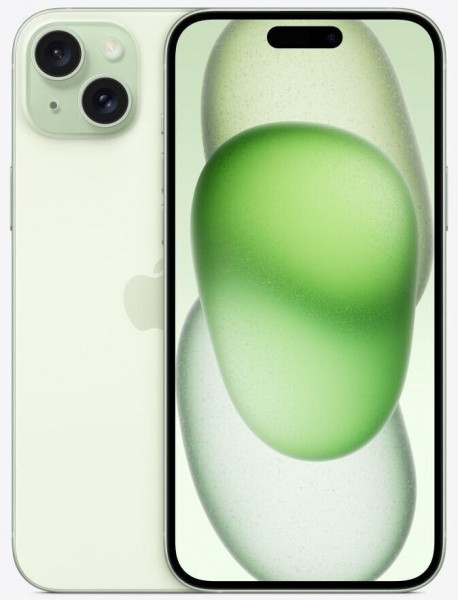 Apple iPhone 15 Plus 5G 128GB Apple iOS 17 Smartphone Grün USB-C 6.69" 48MP NFC