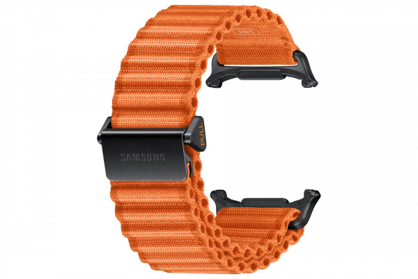 Samsung Trail Band für Watch Ultra Orange 152.65mm hohen Tragekomfort Stoffband