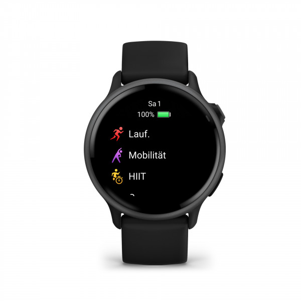 Garmin vívoactive 6 Schwarz Smartwatch 4 GB 3,05 cm (1.2") OLED 42 mm Unisex