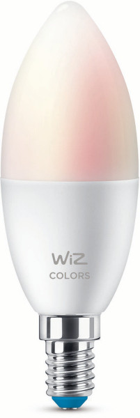 WiZ White&Color LED Lampe matt 40W Doppelpack Smart Home Appsteuerung dimmbar