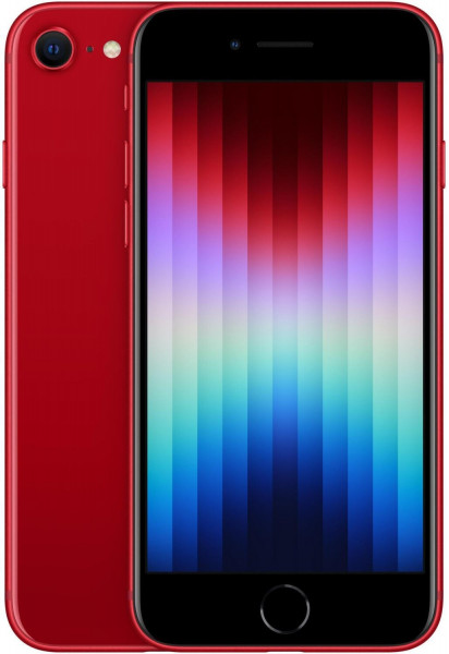 Apple iPhone SE 2022 128GB Red 5G NFC DS eSIM 4.7" Lightning 12MP Smartphone