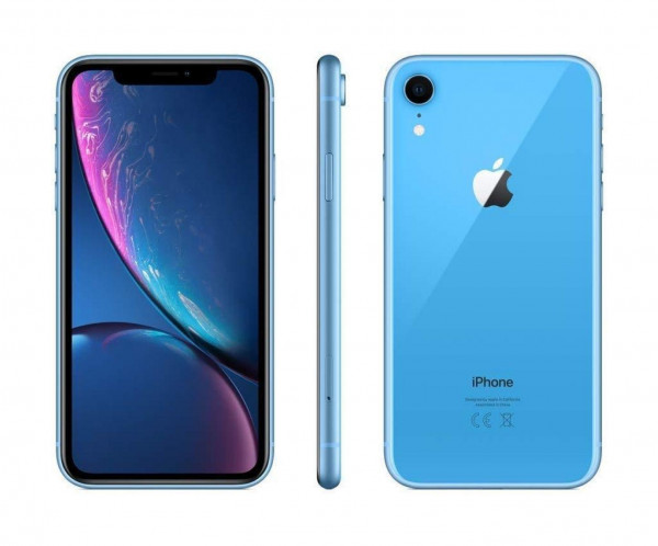 Apple iPhone XR Blau 128GB LTE iOS Smartphone 6,1" Display 12 Megapixel eSim 4K