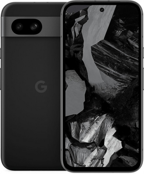 Google Pixel 8a 5G 8GB/256GB Schwarz Android 6.1" OLED Display IP67 Dual-SIM NFC