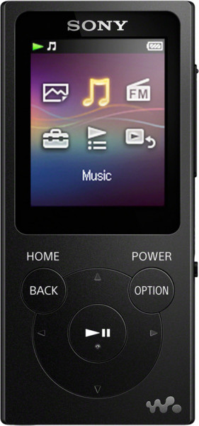 SONY Walkman NW-E394 8GB schwarz MP3-Player USB 3,5mm Klinke Musik-Player Radio