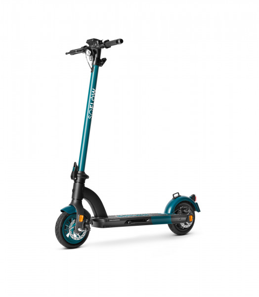 SoFlow SO4 7.8 AH Gen 3 mit Blinker Grün/Schwarz E-Scooter Roller 450W STVZO