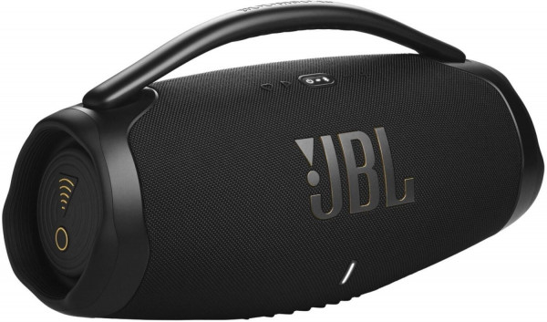 JBL Boombox 3 Wi-Fi schwarz Lautsprecher Bluetooth tragbar kabellos