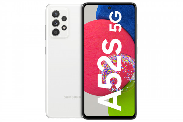 Samsung A528B Galaxy A52s 5G 128 GB Weiß Android Smartphone 6,5" OLED 64 MP IP67