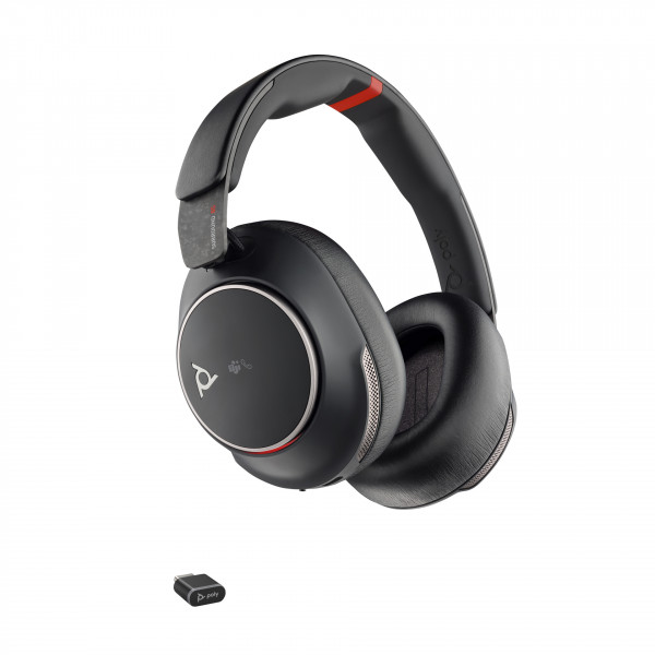 Poly Bluetooth Headset Voyager Surround 85 USB-C/A Teams ANC Schwarz Bluetooth