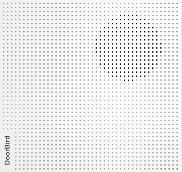 DoorBird IP Türgong A1061W weiß WLAN WiFi PoE RJ45 Ethernet Klingel Lautsprecher