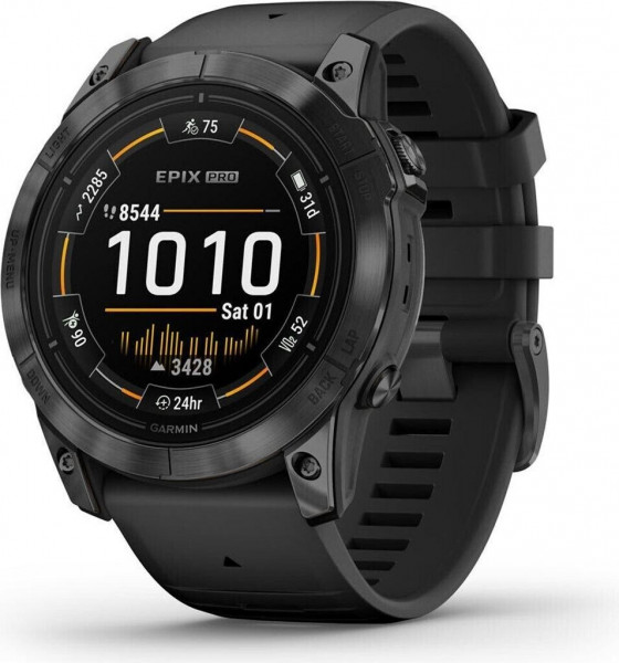 GARMIN EPIX™ PRO (GEN 2) 47MM Schwarz/Schiefergrau Smartwatch Unisex OLED NFC