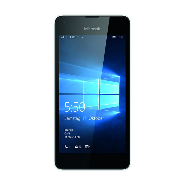 Microsoft Lumia 550 schwarz 8GB LTE Windows Smartphone ohne Simlock 4,7" Display