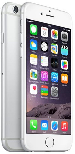 Apple iPhone 6 Silber 16GB LTE IOS Smartphone ohne Simlock 4,7" Display 8 MPX