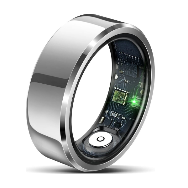 felixx Smart Ring SR6 Silber Größe 10/62,1 mm Gesundheitstracker Bluetooth IP68