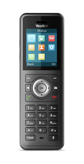 Yealink W59R DECT Schnurloses Festnetztelefon Schwarz Wasserdicht Alarm HD Voice