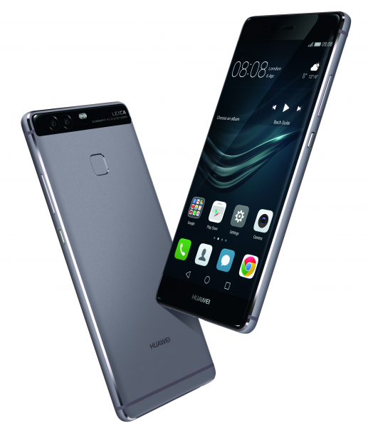 Huawei P9 grau LTE Android Smartphone 5,2" Display ohne Simlock 12 Megapixel