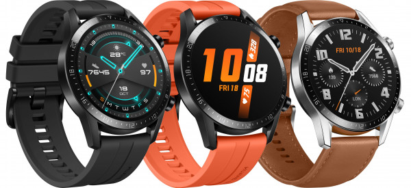 Huawei Watch GT 2 Latona Edelstahl Smartwatch Fitnesstracker Schlaftracker GPS